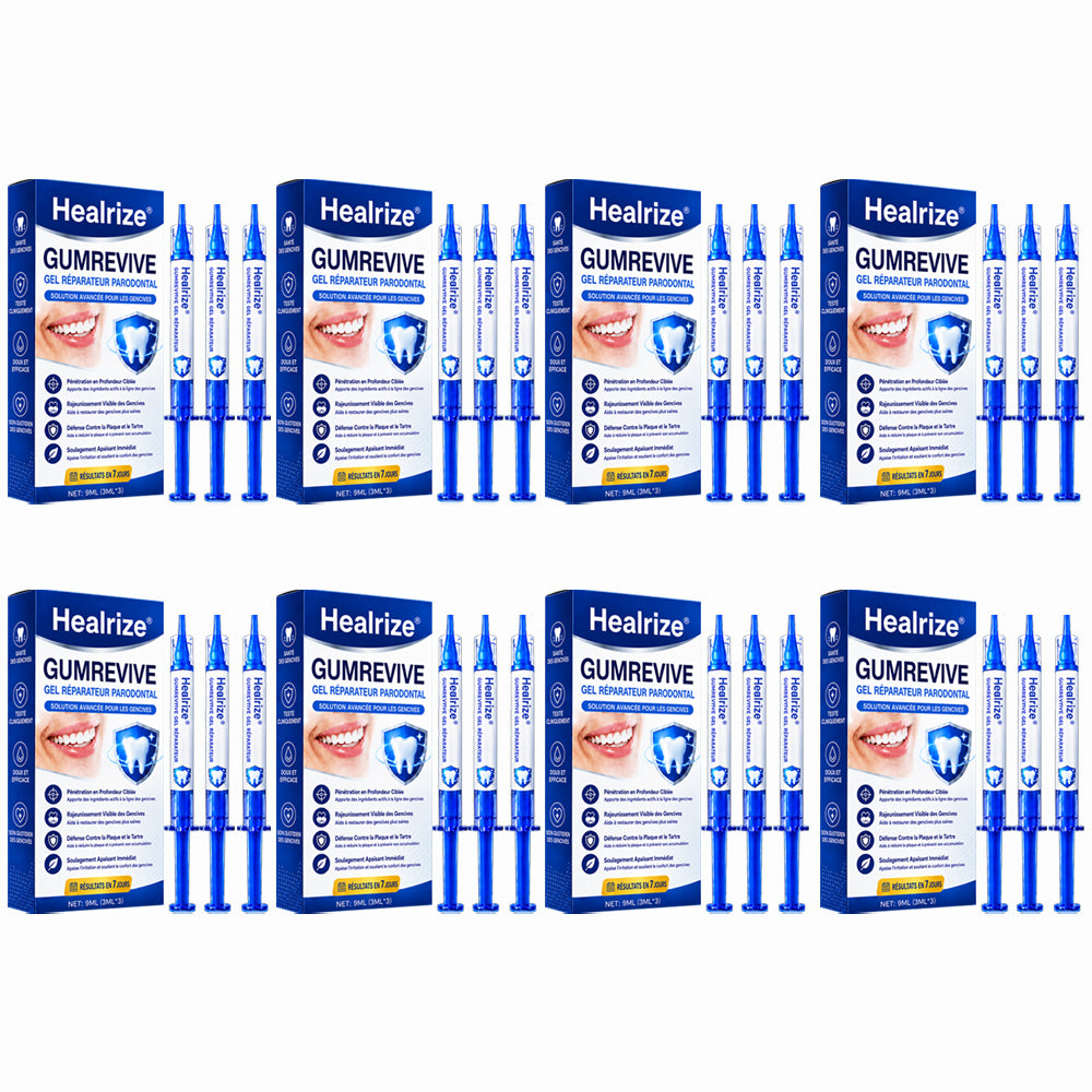 🦷Gel de réparation parodontale Healrize® GumRevive (pour les saignements et la rétraction des gencives ainsi que le déchaussement des dents)🐳